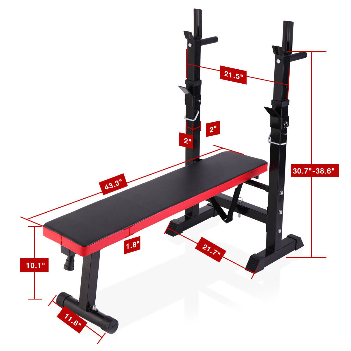 Bench with Squat Rack